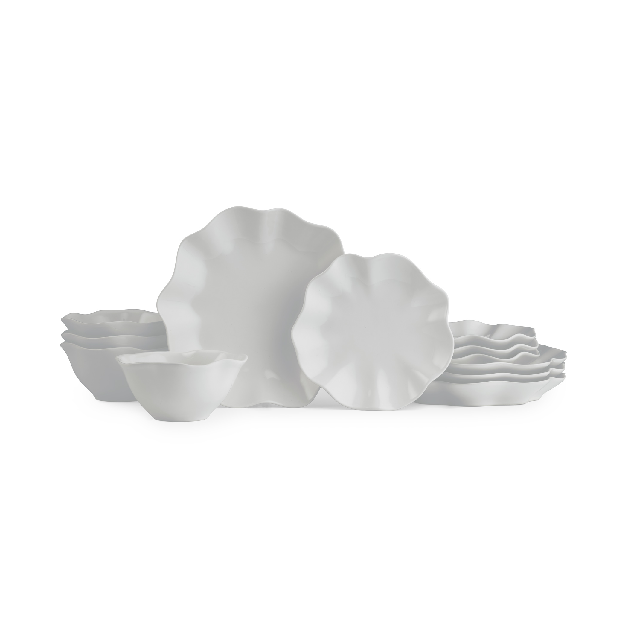 Sophie Conran Floret 12 Piece Set-Dove Grey image number null